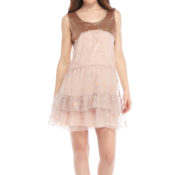 Banjara  Banjara Star Print Sequin Dress - Picture 1 of 6